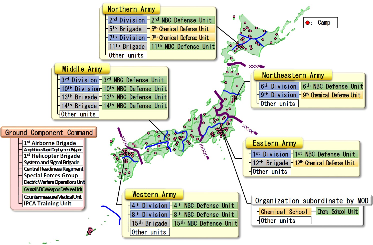 Jgsdf Ranks Japan Ground Self-Defense Force’s CBRN Response - NCT CBNW